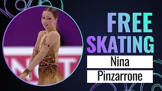 Nina PINZARRONE (BEL) | Women Free Skating | Kaunas 2024 | #EuroFigure