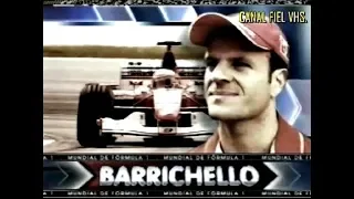Rede Globo - Chamada fórmula 1 'Grande prêmio de Mônaco'. + oferecimentos 05/2003.