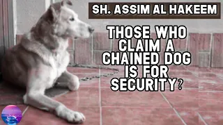 Can people who keep chained dogs claim that it is for security purposes? assimalhakeem -JAL