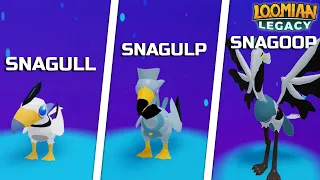 How To Get SNAGULL, SNAGULP & SNAGOOP In Loomian Legacy!