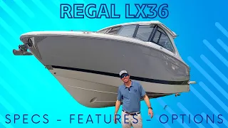 2024 Regal LX36 Day Yacht Walkthrough Review: The Perfect Blend of Style and Performance