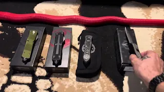 OTF knife talk, Microtech scarab, Microtech Combat Troodon, heretic cleric 2 and hawk deadlock