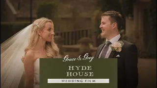 Hyde House | Grace & Greg's wedding Highlights 2021 | Cotswolds Wedding Videographer