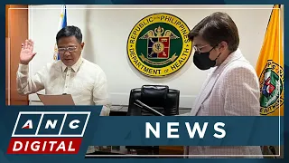 LOOK: Cascolan takes oath as DOH Undersecretary | ANC