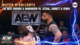 The Best Friends And Danhausen Battle Jay Lethal, Jeff Jarrett And Satnam Singh