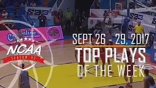 Top 10 Plays | September 26 - 29 | NCAA 93 Men's Basketball