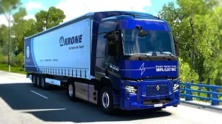 Renault Trucks E-Tech T | Euro Truck Simulator 2 | Game Play