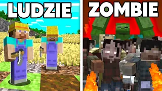 100 GRACZY SYMULUJE APOKALIPSE ZOMBIE w MINECRAFT