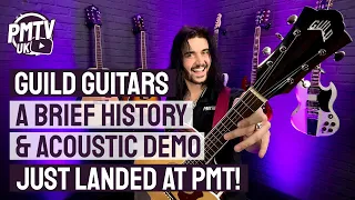 Whats The Deal With Guild Guitars?! - A Brief History Plus 3 Acoustic Reviews & Demos!