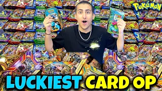 LUCKIEST POKEMON CARD OPENING EVER 😱