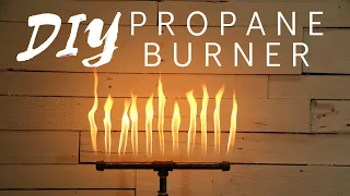 Propane Pipe Burner for Firepit