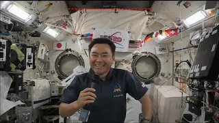 That ISS lab module and them astro-nuts!
