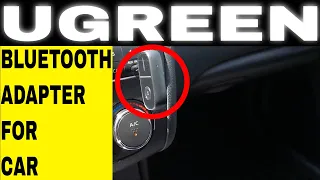 Ugreen Bluetooth Receiver Audio 5.0 Qualcomm aptX Low Latency - Bluetooth Adapter For Car -Unboxing!