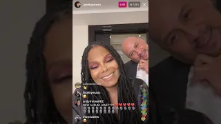 Janet Jackson on Instagram Live