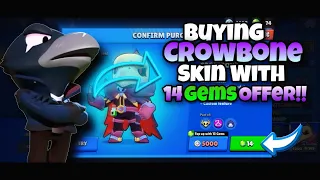 Buying Crowbone Skin With 14 Gems 😍 | No Clickbait 🕹😉