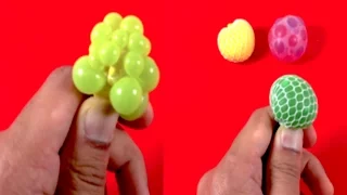 DIY Mini Stress Balls! Miniature Orbeez & Mesh Slime Stress Ball!