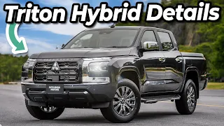 Mitsubishi Triton Hybrid details revealed, plus more 2024 Triton news!