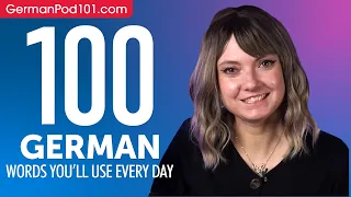 100 German Words You'll Use Every Day - Basic Vocabulary #50