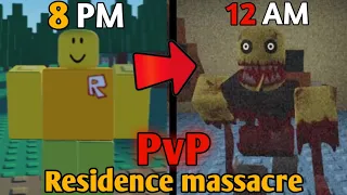 Me convierto en el MONSTRUO de RESIDENCE MASSACRE ROBLOX 😱