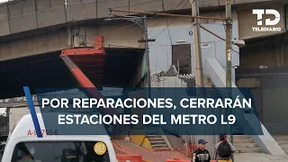Metro CdMx prevé cerrar 4 estaciones de Línea 9 por hundimiento del suelo en Pantitlán