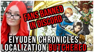 Eiyuden Chronicles Hundred Heroes JRPG LOCALIZATION BUTCHERED & Official Discord BANS Customers