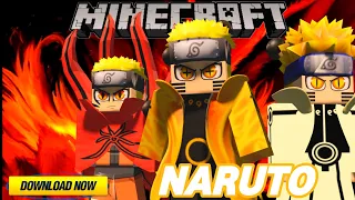 NARUTO ADDON/MOD IN MINECRAFT PE/BE 1.18-1.19 FOR ANDROID/PC/IOS DOWNLOAD!!