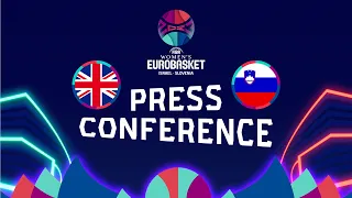 Great Britain v Slovenia - Press Conference | FIBA Women's EuroBasket 2023