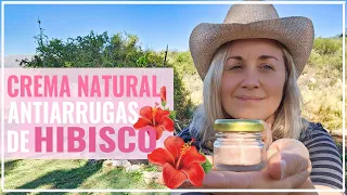 "Botox Natural"🌸 Crema Antiedad Natural y Casera! de Hibisco 🌸| Cosmetica Natural en casa