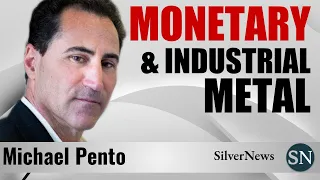 Michael Pento: Silver Is A Monetary Metal And Industrial Metal