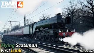 First Look Flying Scotsman : Train Sim World 4 [4K 60FPS]