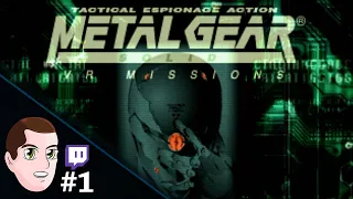 Metal Gear Solid VR Missions First Playthrough: Part 1