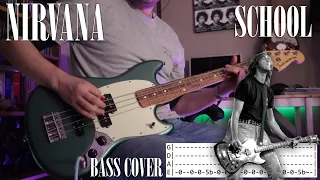 Nirvana - School - Bass cover W/Tabs