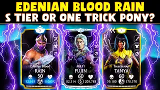 MK Mobile. Best Edenian Blood Rain Team? The Lightning MELTS EVERYONE! But Is He Worth It?