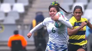 Colombia Ladies vs Brazil Women Rugby 7s Challenge Trophy Quarter Finals Rugby World Cup 7s 2022