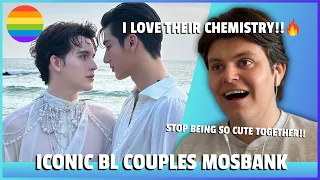 Gay Guy Reacts To ICONIC BL COUPLES! MOSBANK (ARE THEY TOGETHER?!)