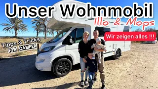 Woher ist was? Roomtour Etrusco A 7300 DB | Wohnmobil + Zubehör