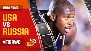 USA vs Russia | FINAL - Full Game | 1994 FIBA Basketball World Cup