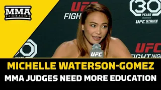 Michelle Waterson-Gomez: MMA Judges Need More Education | UFC Vegas 79 | MMA Fighting