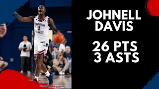 Johnell Davis Highlights vs. Texas A&M | 11/24/23 | 26 Pts, 3 Asts