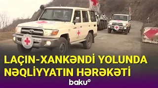 Laçın-Xankəndi yolunda nəqliyyatın hərəkəti - BAKU TV (03.03.2023)