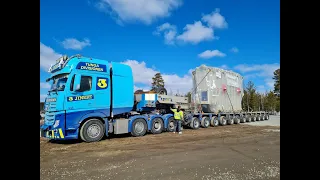 Transformer T1 delivery to Kallamossen