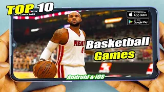 Top 10 Best Basketball Games for ANDROID & iOS 2023 (Online/Offline)