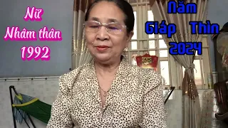 Nữ Nhâm thân 1992 và năm 2024 tốt xấu ra sao