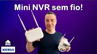 NÃO COMPRE sem ver tudo! | Sistema de Segurança NVR para Câmeras Wi-Fi via IP