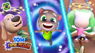 TODOS OS CORREDORES de Talking Tom Time Rush 🏆 NOVO JOGO