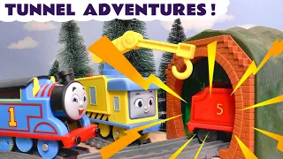 Tunnel Adventure MYSTERY Toy Train Stories