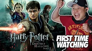 Harry Potter & the Deathly Hallows Part 2 (2011) | FIRST TIME REACTION | Brilliant Ending OMG Snape😲