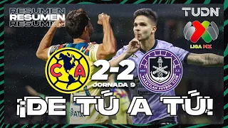 Resumen y goles | América 2-2 Mazatlán | CL2024 - Liga Mx J9 | TUDN