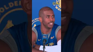 CP3: "Anytime I see Klay, I see a killa" #chrispaul #klaythompson #goldenstatewarriors