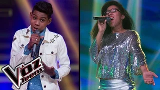 Nairoby canta ‘Fallin’ y Anthony canta ‘Parranda en el cafetal’ | Súper Batallas | La Voz Teens